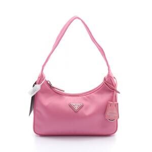 Prada Re Edition Bag Nylon Handbag Pink